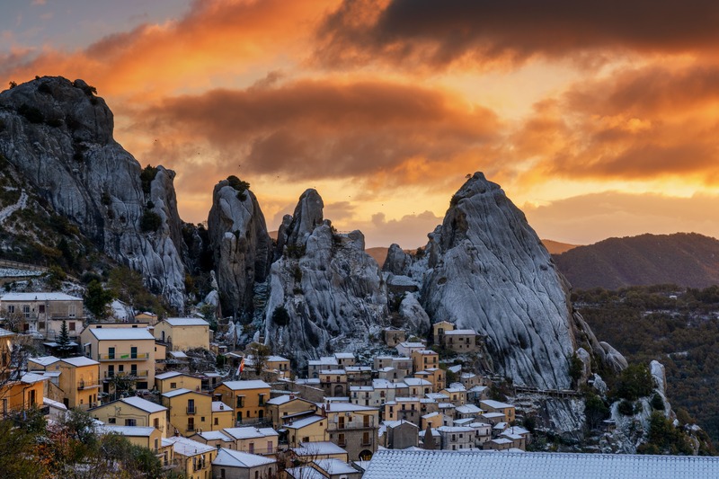 Castelmezzano vista panoramica
