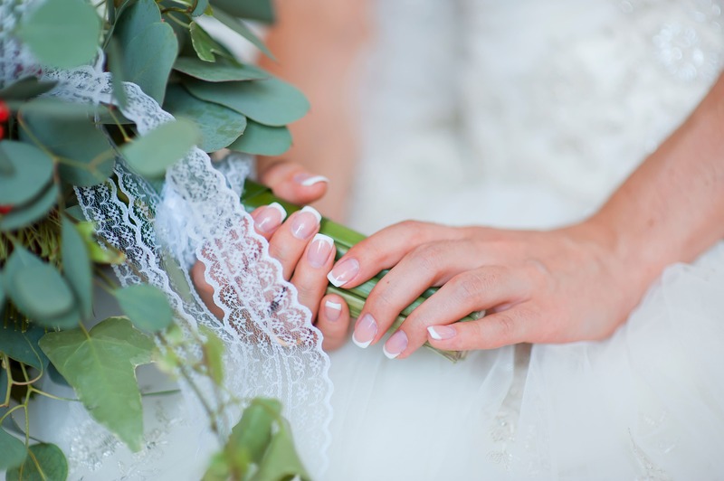 unghie naturali per sposa