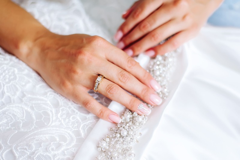 unghie sposa naturali